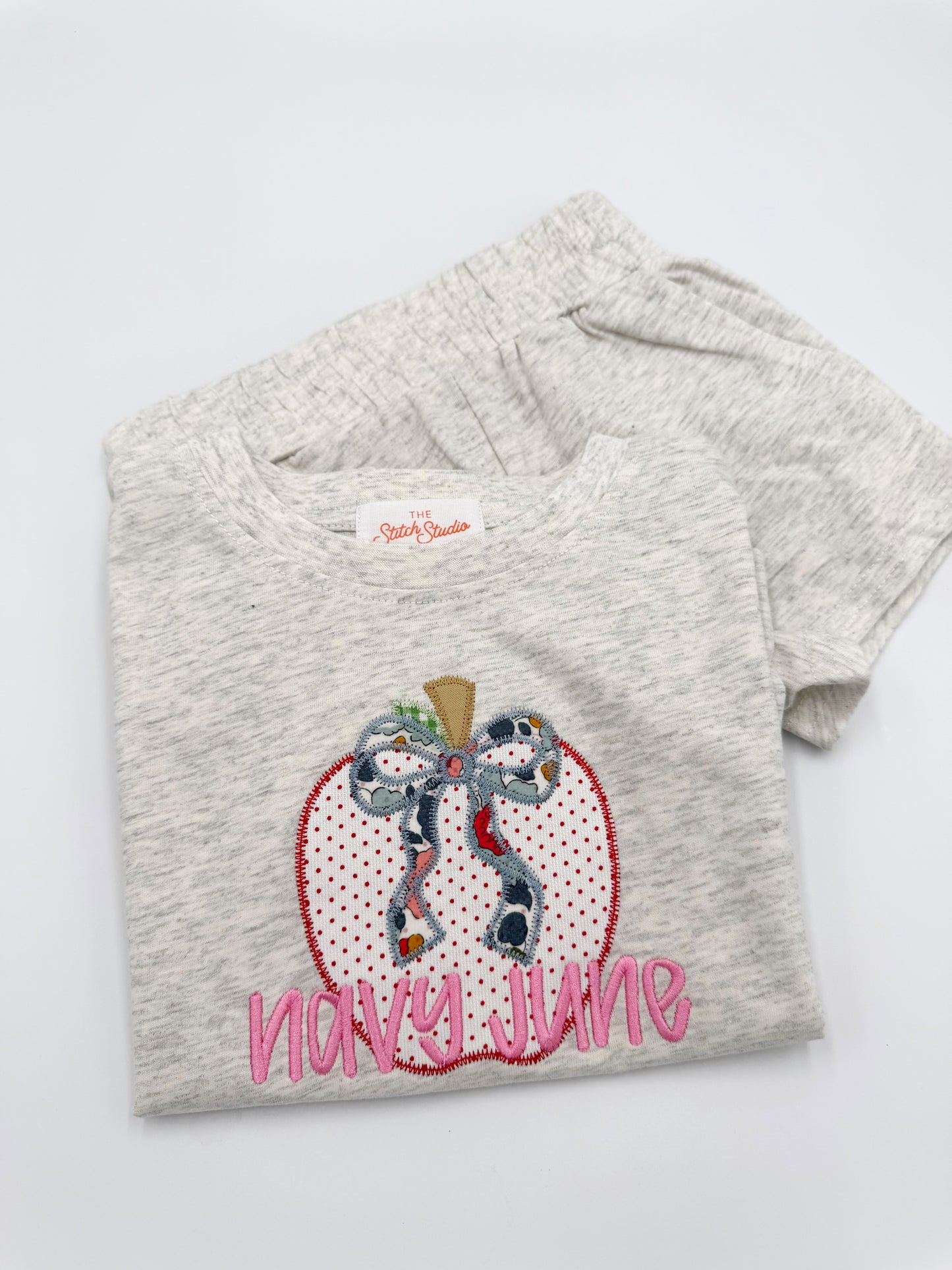 Shorts & Tee Set- Ash Grey