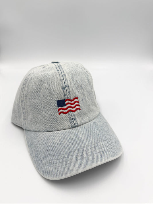Swirly Flag Dad Hat