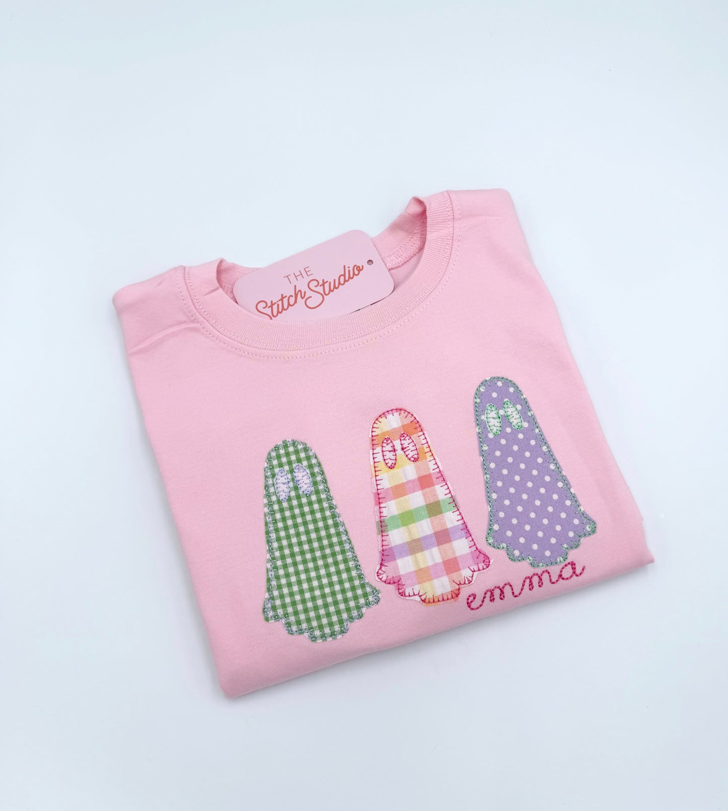 Girls Ghost Applique