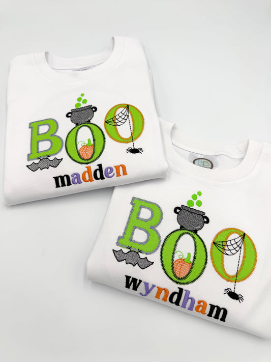 BOO Applique BOY