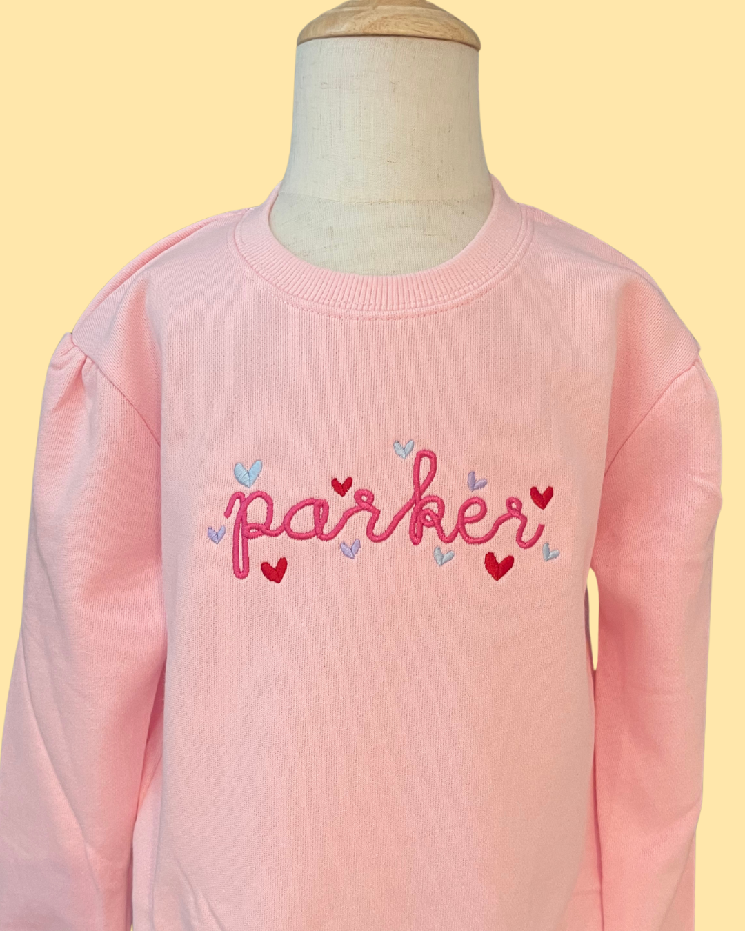 Hearts Crewneck Sweatshirt