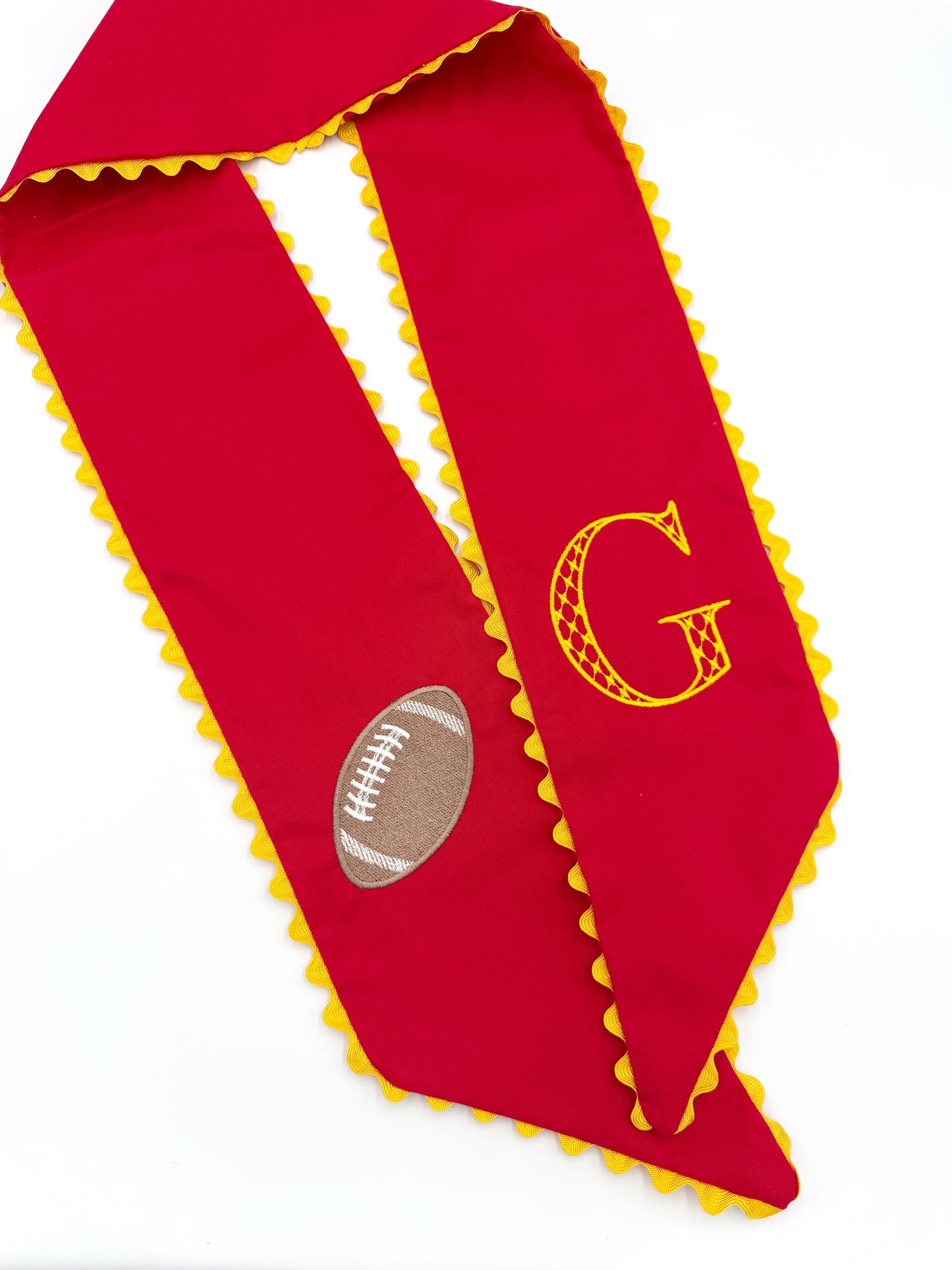 KC Gameday Wreath Sashes