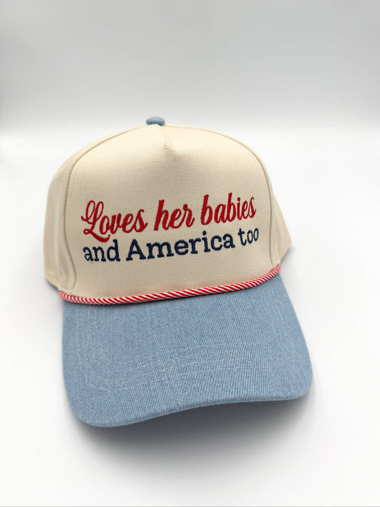 Loves Her Babies & America Trucker