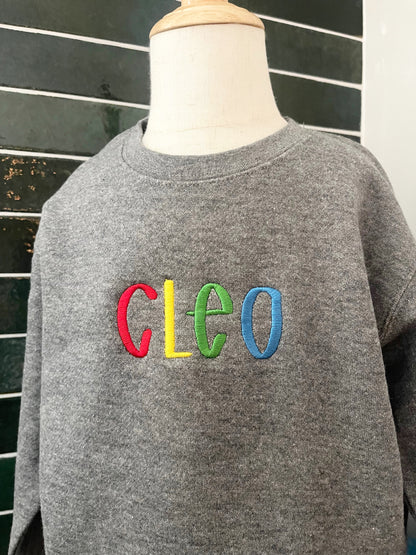 Toddler Name Crewneck