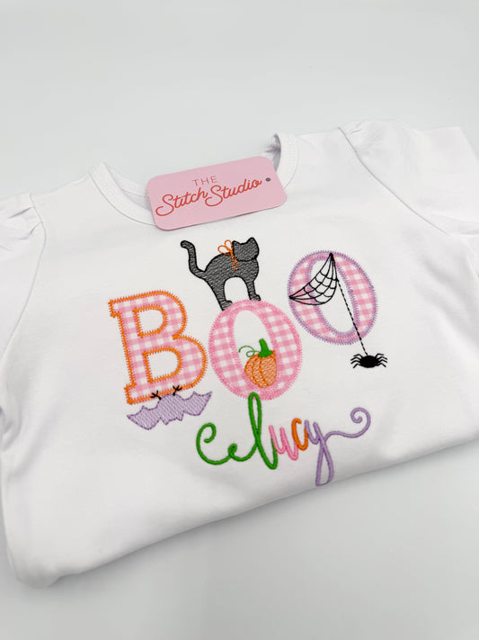 BOO Applique GIRL