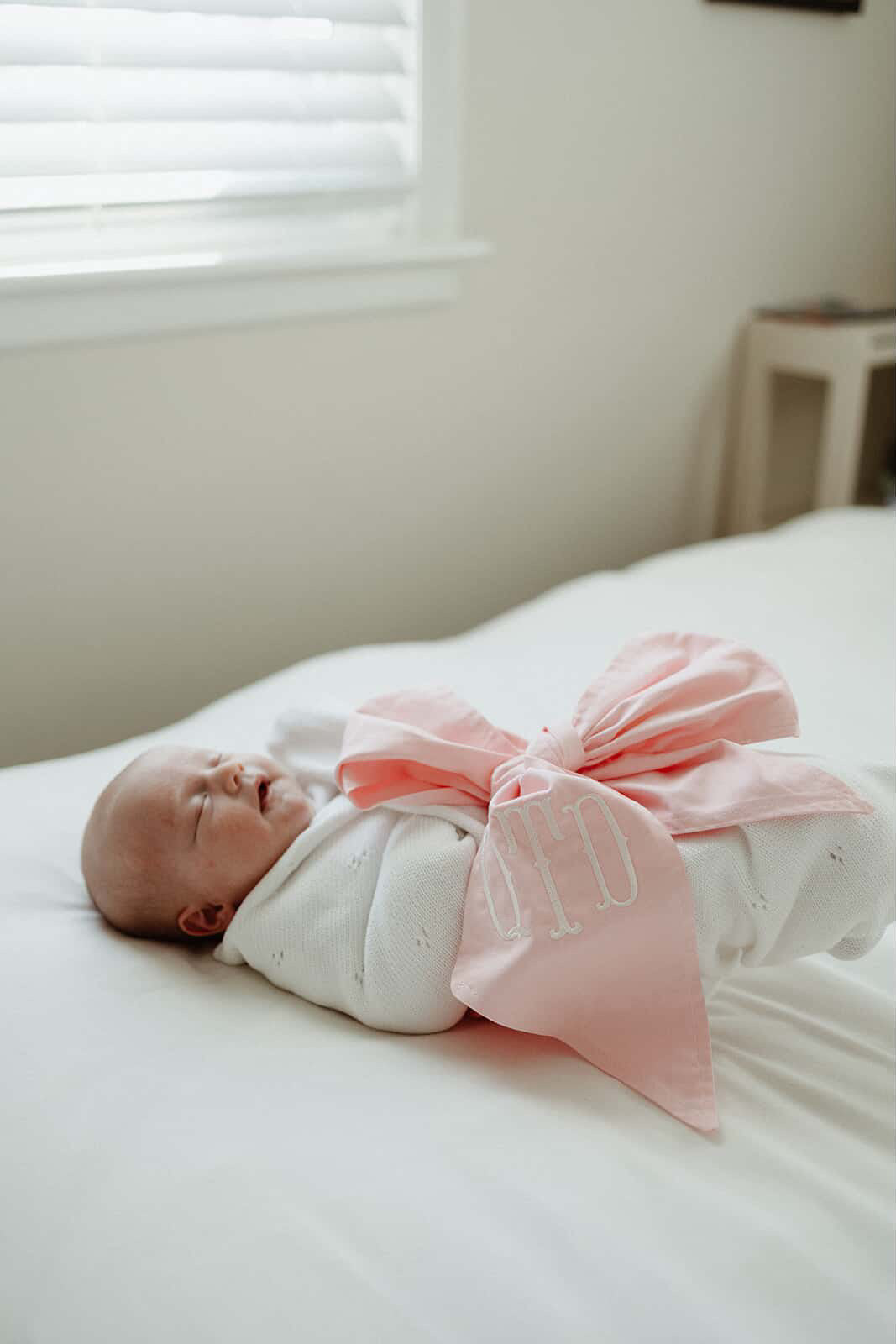 Newborn Swaddle Sash