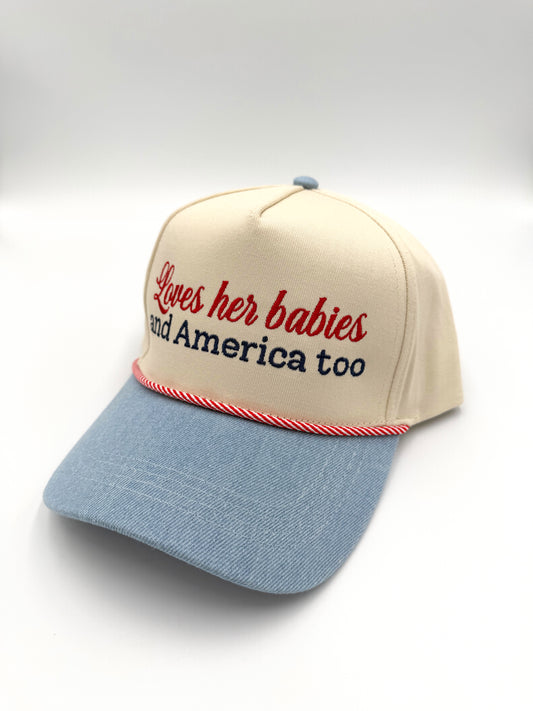 Loves Her Babies & America Trucker