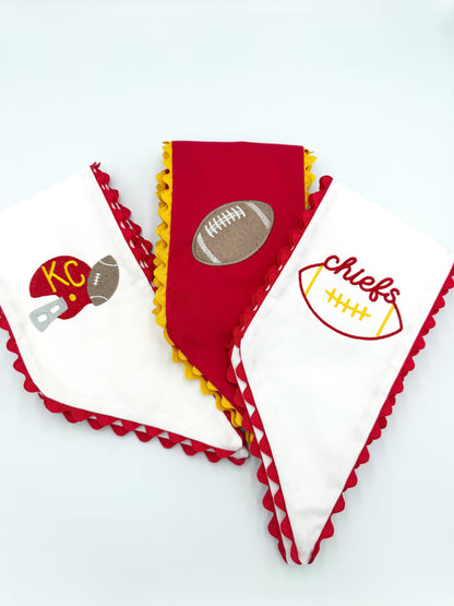 KC Gameday Wreath Sashes