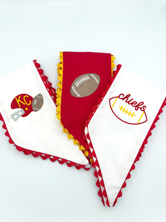 KC Gameday Wreath Sashes