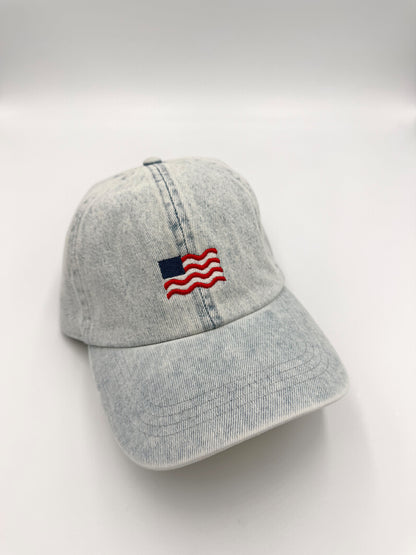 Swirly Flag Dad Hat
