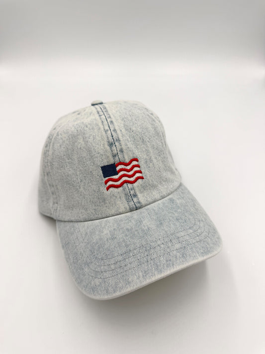 Swirly Flag Dad Hat