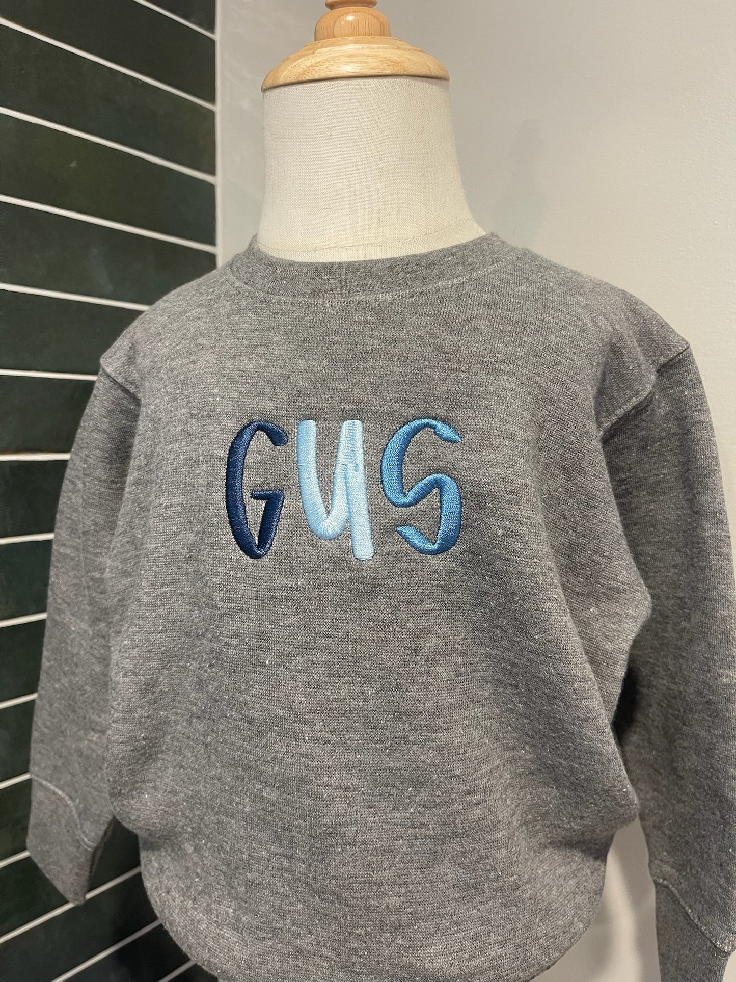 Toddler Name Crewneck