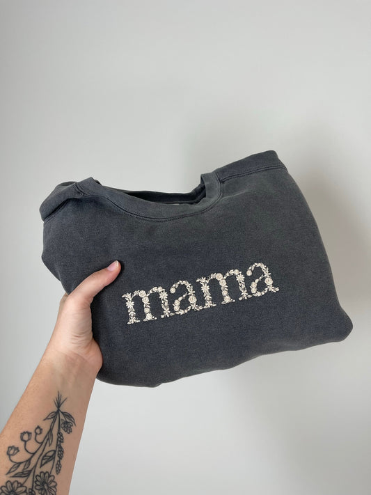 Floral Mama Crewneck