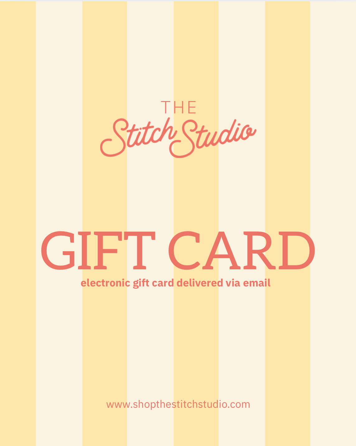 The Stitch Studio Gift Card