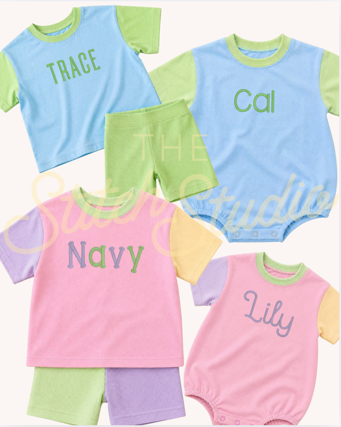 Colorblocks- Ready to Ship