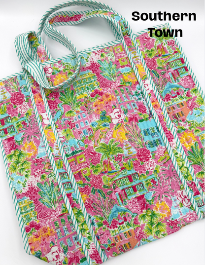 Quilted Tote Bag